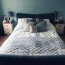 king size sleigh bed ( mattress not included) Image 4
