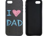 Personalised Black Rubber iPhone 5 Blank Phone Case