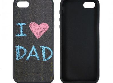 Personalised Black Rubber iPhone 5 Blank Phone Case