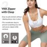 Brand new Women's High Support Front-Closure Sports Bra Wide Straps Unpadded Image 3