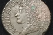 #867 - Ireland - 1690 - Half Crown - Gun Money