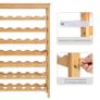 Wine Rack Bottle rack  42 Bottles High quality  Bamboo Image 6