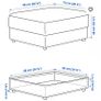 3-seat sofa | Gunnared medium grey Image 8