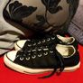 Black Leather Converse Chuck Taylor High-Tops Size EU 39 / US 8 / UK 6 Image 5