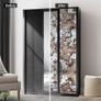 Antique Peel and Stick Wallpaper Modern Rusty Mirror, Waterproof Self Adhesive Furniture Stickers, Thickend Foxed Silver Rusts Wall Art Home Decor 58X200CM Image 5
