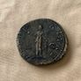 Rome Emperor Faustina 146 AD Sestertius Image 2