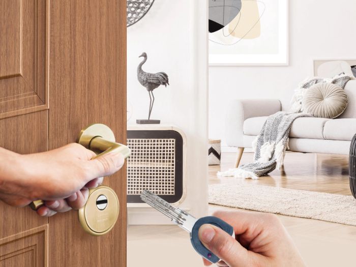 Tesa E800 Coat Of Arms Anti-Theft Protection lock LPD