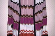 Long Knit Open Cardigan 18 New   -  very Missoni like