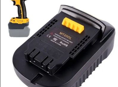 No offers below the asking price   Post extra 5 euro   MT20DL Battery Adapter for Makita 18V BL1830 BL1815 BL1860 Li-ion Battery Convert To for Dewalt 18V 20V DCB200 Power Tools Use