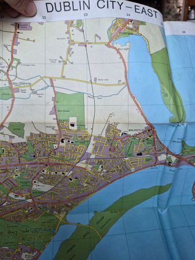 Antique Map of Dublin