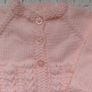 Baby Cardigan - 3-6 Months - Hand Knit Image 2