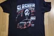 Ghostface Slasher Racing 96 SCREAM Halloween Horror T Shirt Mens MEDIUM