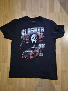 Ghostface Slasher Racing 96 SCREAM Halloween Horror T Shirt Mens MEDIUM