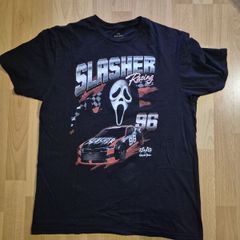 Ghostface Slasher Racing 96 SCREAM Halloween Horror T Shirt Mens MEDIUM