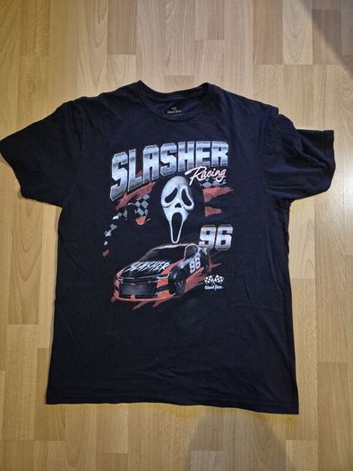 Ghostface Slasher Racing 96 SCREAM Halloween Horror T Shirt Mens MEDIUM