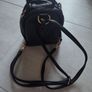 GUESS Monogram Faux Leather Mini Backpack in Black Image 10
