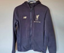 New balance Liverpool Fleece lined hoodie Size xl ptp 23" in excellent condition