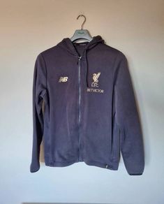 New balance Liverpool Fleece lined hoodie Size xl ptp 23" in excellent condition