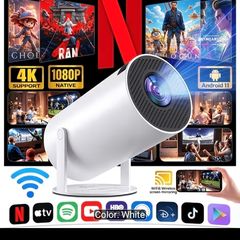 Projector & 50inch Portable Projector Screen