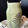 Ceramic flower milk churn vase Image 6