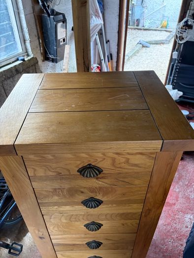Tall chest of drawers