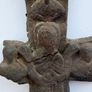 Ancient Byzantine / Medieval Bronze Encolpion Reliquary Cross (10th-13th Century) Image 2