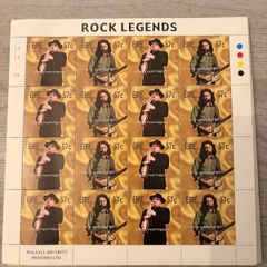 Irish Rock Legends Stamps - Rory Gallagher & Van Morrison
