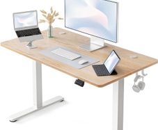 Height Adjustable Electric Standing Desk, 100 x 60cm