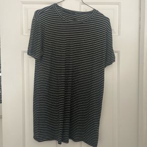 Rock & Rose Couture super soft stripe tshirt black white stripe