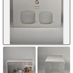 Google Nest Wifi H2D Router & H2E Point