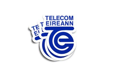 Telecom Eireann Stickers 2-Pack