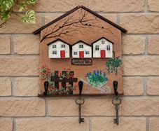 Handcrafted wooden key holder!