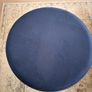 Navy stool with storage and tray Image 6