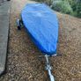 Laser sailing dinghy & road trailer Image 8