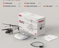 RC Helicopter with Altitude Hold and Remote Control
