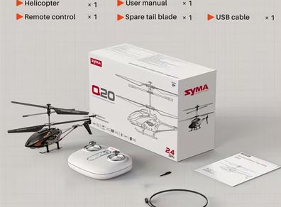 RC Helicopter with Altitude Hold and Remote Control