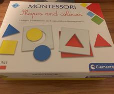Montessori shapes & colours game