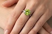 Sterling Silver Citrine Ring