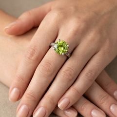 Sterling Silver Citrine Ring