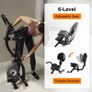 Exercise Bike Foldable Fitness Bike Magnetic Foldable Indoor Cycling Bike 3-In-1 Foldable Exercise Bike for Home Use with Resistance Bands Home Workout Exercise Equipment (FREE POSTAGE) Image 3