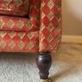 Love seat and wingback chair set Image 8