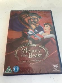 Disney Beauty & The Beast An Enchanted Christmas dvd - New / Sealed