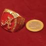Large heavy new men's basketball replica ring, metal, Dub 18 Post 6e Image 2