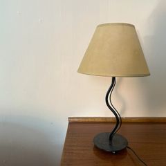 Vintage Wavy Post Modern Lamp Base