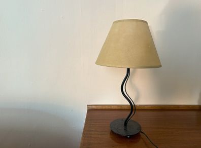 Vintage Wavy Post Modern Lamp Base