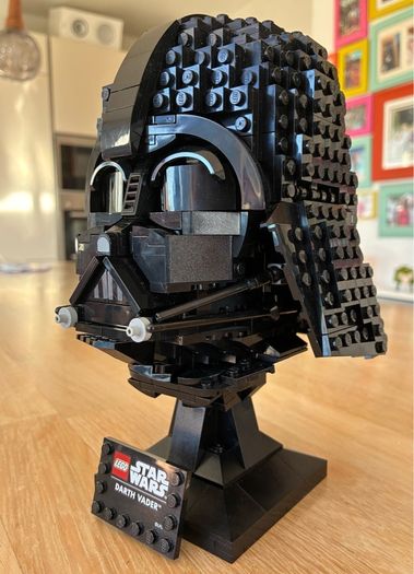 Star Wars Lego Darth Vader Head