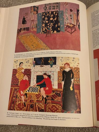 collectible art book of Matisse by Nicholas Watkins 1984