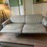 Natuzzi 3seater leather sofa like new Image 3