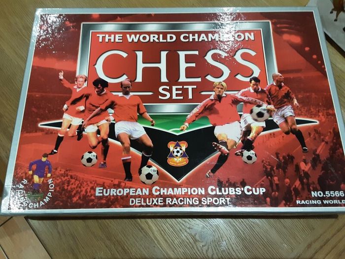 Collector's Item Manchester United Chess Set