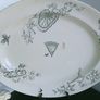 Antique 1870' George Jones pottery  NEBO dinnerware Image 3